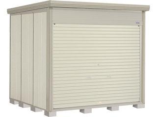 タクボ物置　Ｍｒ．ストックマン　ダンディ　シャッター扉タイプ　間口２２０×奥行２２９ｃｍ　多雪型・結露減少屋根　ムーンホワイト　ＮＤＥ－ＳＺ２２２２