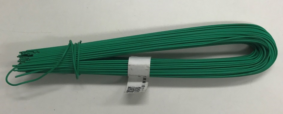 カラー被膜結束線（値付け）　＃１８×３５０