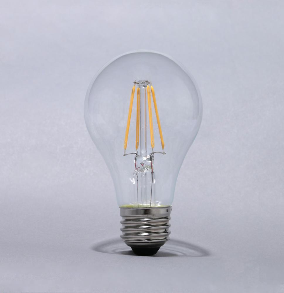 LED フィラメント電球E26 60形電球色クリア