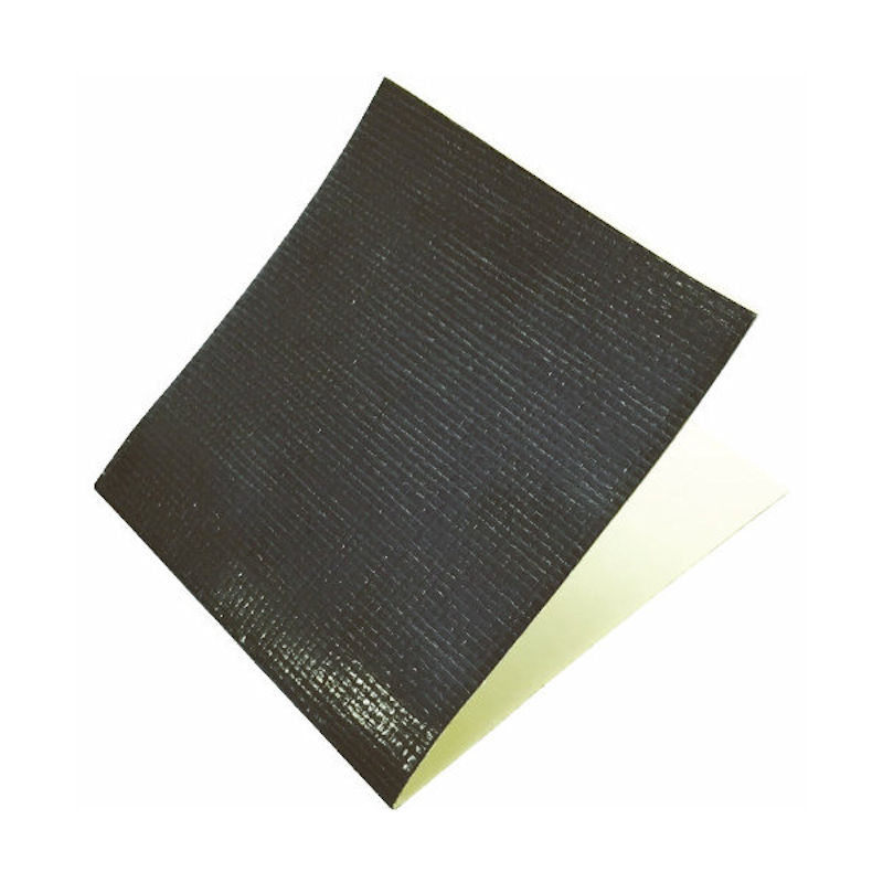 ユタカメイク シート補修用強力粘着テープ 黒 シートタイプ 10×20cm SH-B1