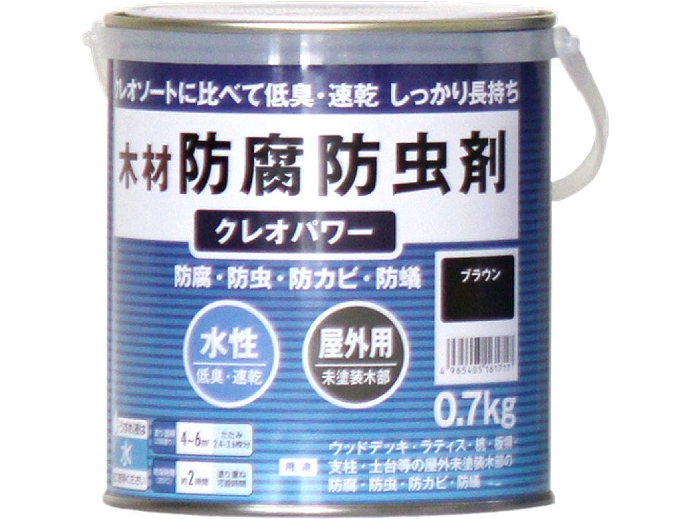 和信ペイント　クレオパワー　ブラウン　０．７ｋｇ