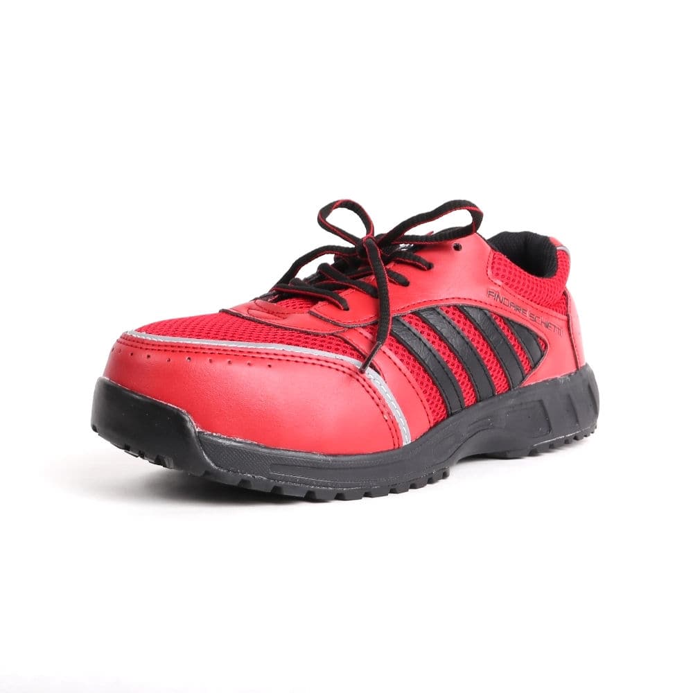 コーコス信岡　安全作業靴　ＪＳＡＡ認定　セーフティスニーカー　レッド　３０．０ｃｍ　Ａ－４４０００