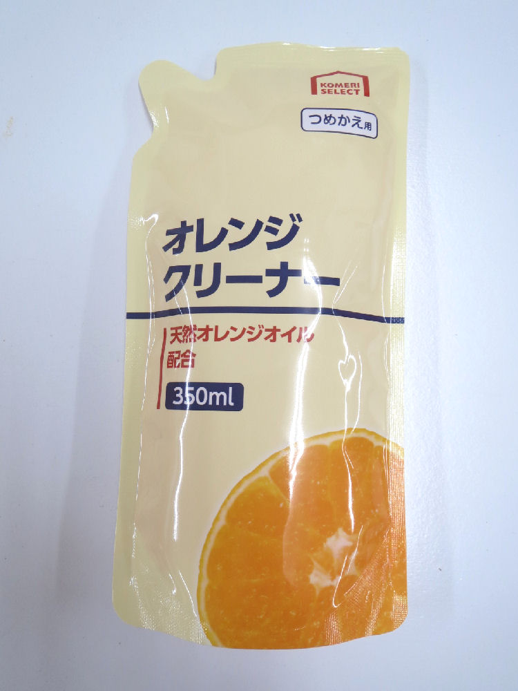 コメリセレクト　オレンジクリーナー　詰め替え　３５０ｍＬ　ＹＭ