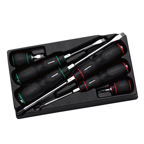 ＫＴＣ　ネプロス　樹脂柄ドライバー混合セット　ＮＴＤ１０６