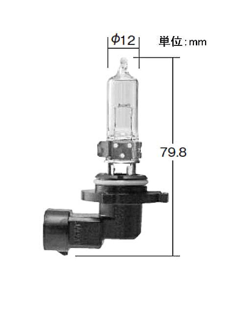 補修用ハロゲンバルブ　０４７６
