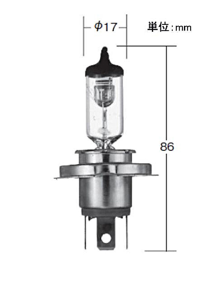 補修用ハロゲンバルブ　０４８９