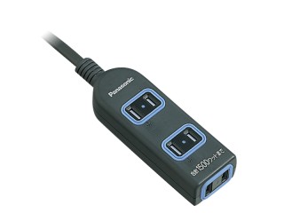 パナソニック WHA2533BKP 扉付タップ 3m 黒