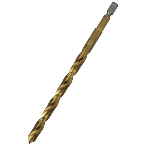 六角軸Tin鉄ドリル 微長 8.5mm