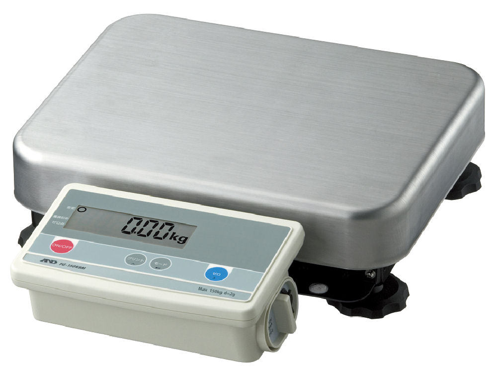 A&D 防塵防水デジタルはかり(検定付・2区) ひょう量1kg ( SK1000IWP-A2