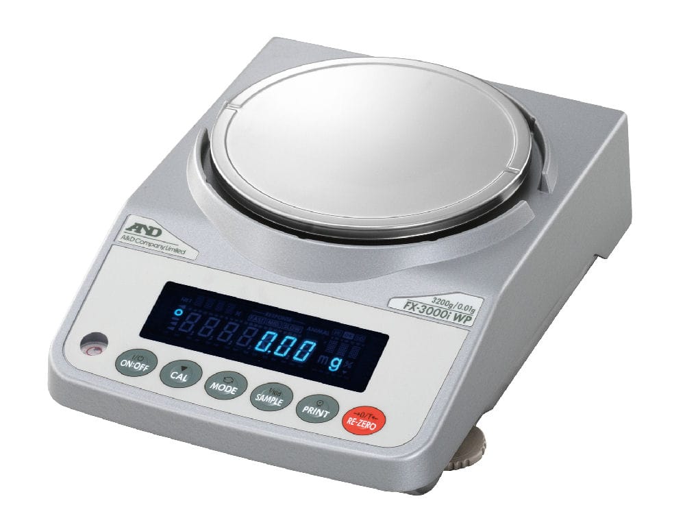 A&D 防塵・防水汎用天びん FX3000iWP