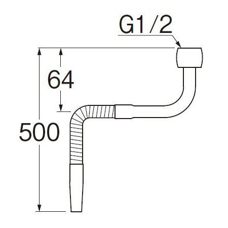 Ａ１８１―７７Ｘ５―１３　厨房用ベンリーパイプ