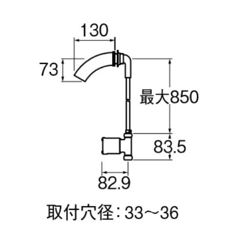 ＥＹ１００―１３　自動横水栓