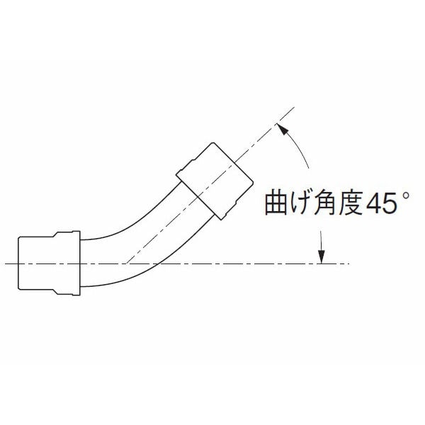 Ｈ６４０―５０Ｘ２５０　パン排水フレキ