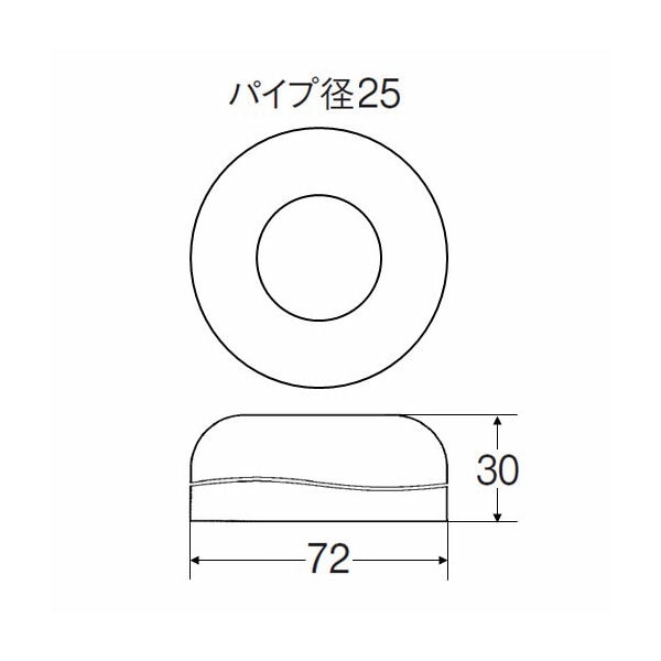 Ｈ７０―５７―２５Ｘ７２Ｘ３０　ワン座金