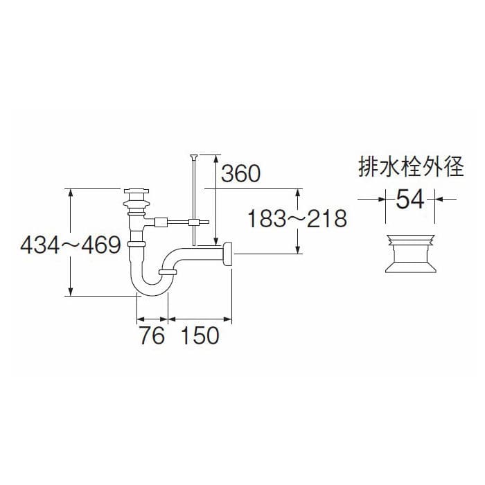 Ｈ７１０Ｔ―３２　ポップアップＰトラップ