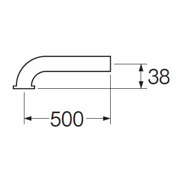 Ｈ７１―６６―２５Ｘ５００　Ｐトラップ