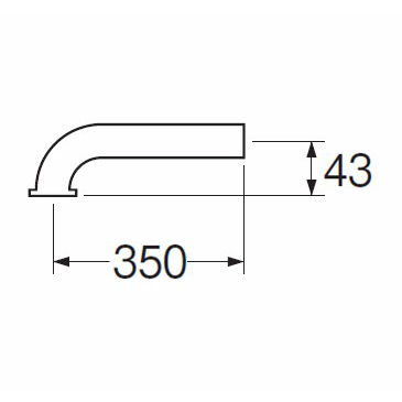 Ｈ７１―６６―３２Ｘ３５０　Ｐトラップ