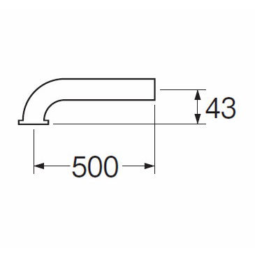 Ｈ７１―６６―３２Ｘ５００　Ｐトラップ