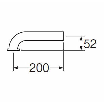 Ｈ７１―６６―３８Ｘ２００　Ｐトラップ