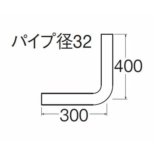 Ｈ８０―２―３２Ｘ３００Ｘ４００　ロータンク洗浄管上部