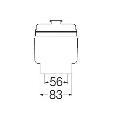 Ｈ９０１―４５０　浴室排水ユニット