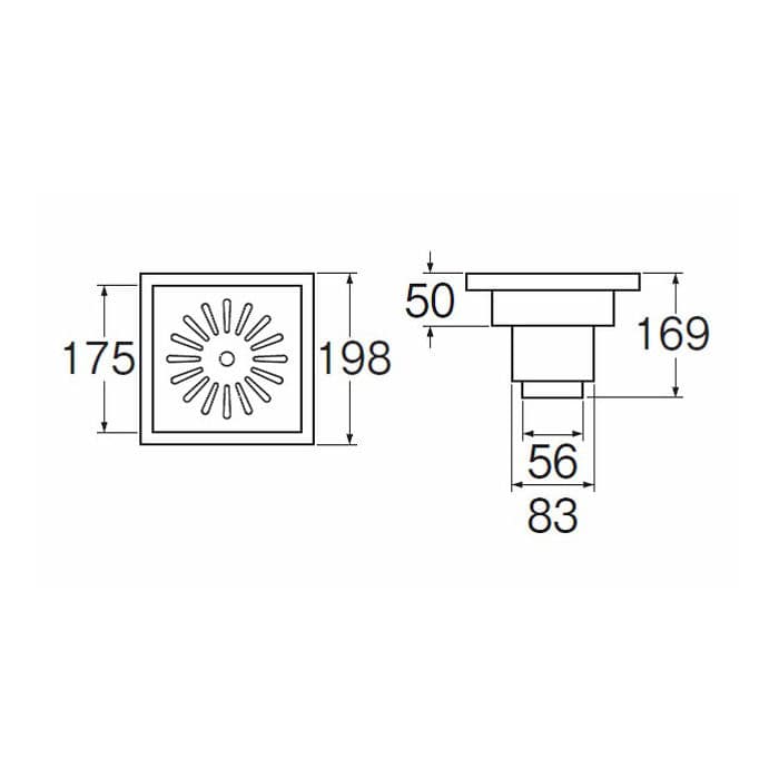 Ｈ９０２―２００　排水ユニット