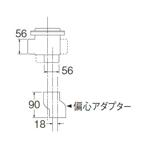 Ｈ９０３Ｂ―６００　浴室排水ユニット