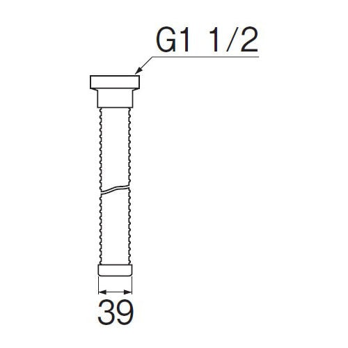 ＰＨ６２―８６０―３　流し排水栓ホース
