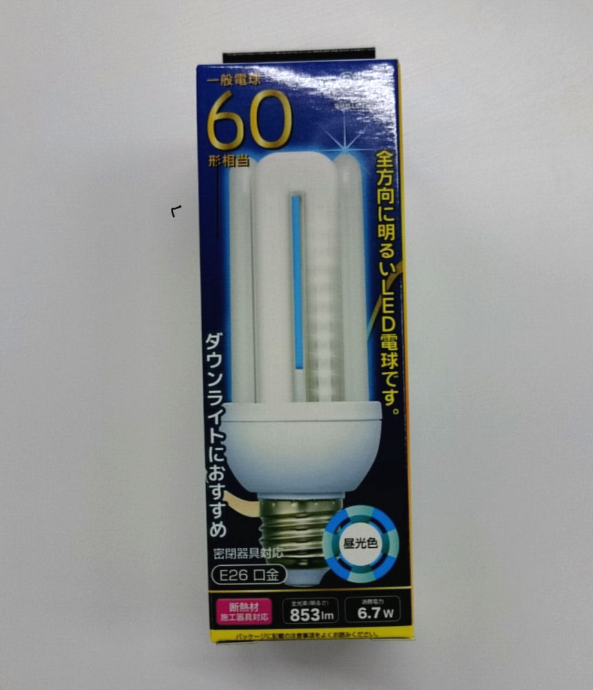 ＬＥＤ電球　６０形　Ｅ２６　ＬＤＦ７Ｄ－Ｇ－Ｅ２６