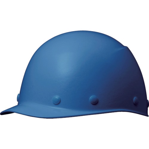 ミドリ安全　ＦＲＰ製ヘルメット　野球帽型　飛来・落下物用　ブルー＿