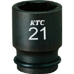 KTC 9.5sq.インパクトレンチ用ソケット(セミディープ薄肉)21mm_