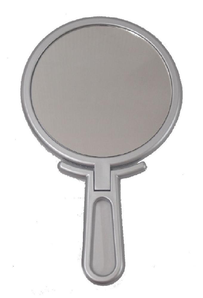 コメリセレクト　手鏡兼用卓上ミラー　シルバー　ＦＥ－６３６