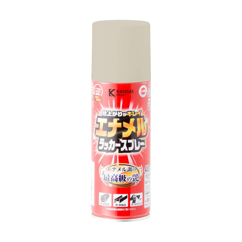 エナメルラッカースプレーアイボリー400ML
