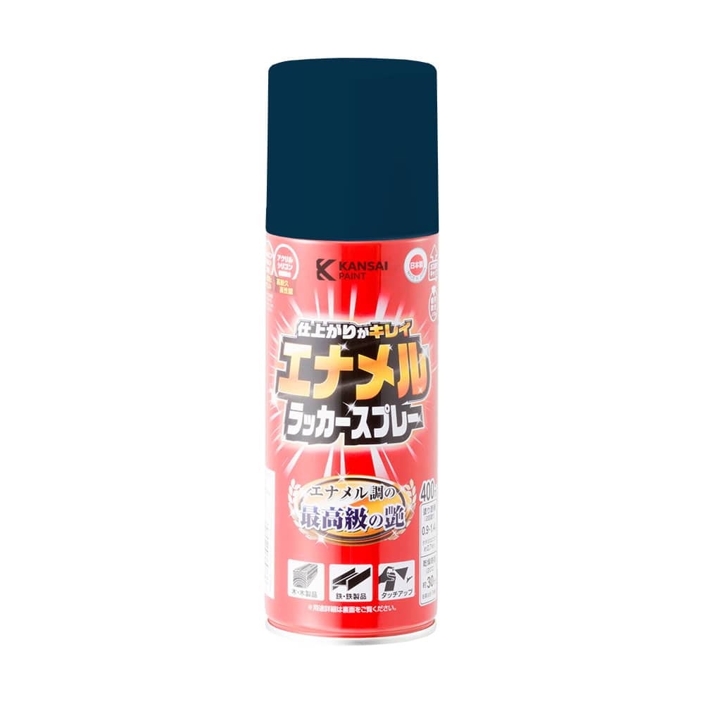 エナメルラッカースプレーブルー400ML