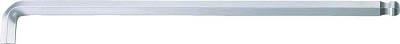 ＴＲＵＳＣＯ　ボールポイント六角棒レンチ　首下ショートロング　１０．０ｍｍ＿