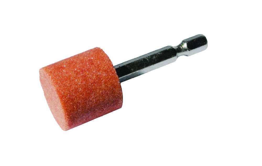 インパクト用軸付砥石WA(赤) 円筒型 WA25CN
