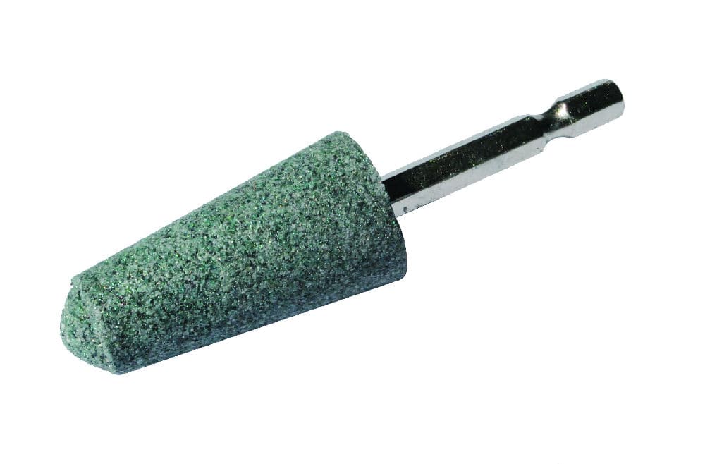 インパクト用軸付砥石ＧＣ（緑）　傘型　ＧＣ２５ＵＮ