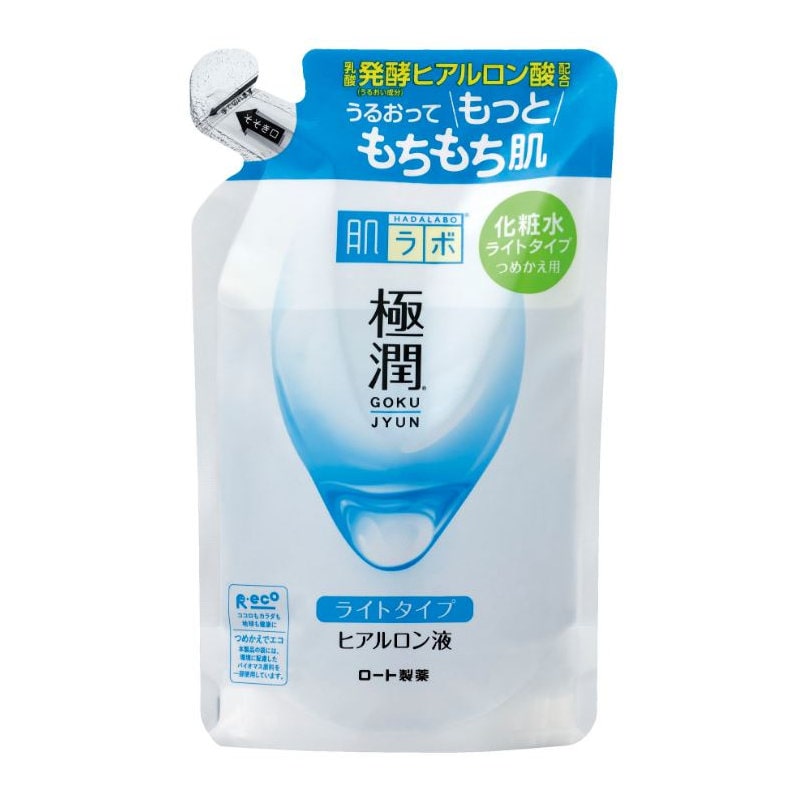 ロート製薬　肌ラボ　極潤ヒアルロン液　ライトタイプ　詰替用　１７０ｍＬ