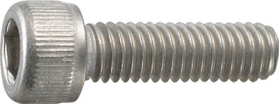 ＴＲＵＳＣＯ　六角穴付ボルト　チタン全ネジ　強度Ｔｉ２　サイズＭ４Ｘ１２　４本入＿