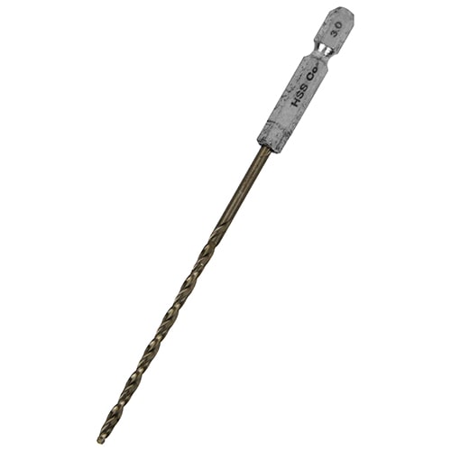 六角軸Coステンドリル 微長 3.0mm