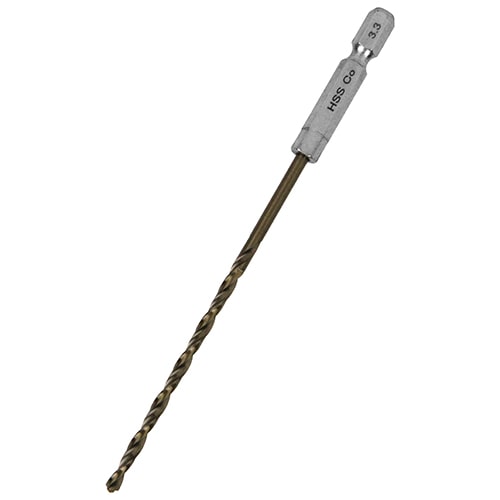 六角軸Coステンドリル 微長 3.3mm