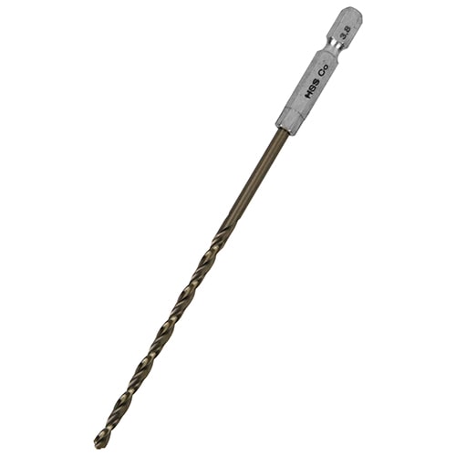 六角軸Coステンドリル 微長 3.8mm