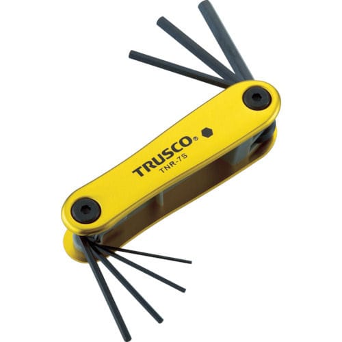 TRUSCO 六角棒レンチセット ナイフ式_
