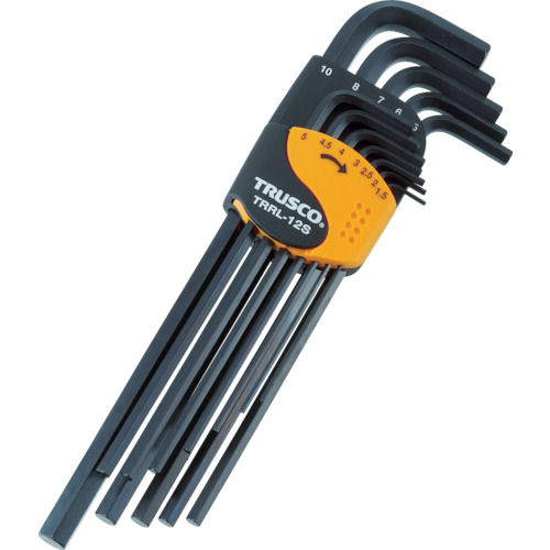 TRUSCO 六角棒レンチセット ロングタイプ 12本組_