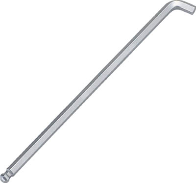TRUSCO ショートネック100°ロングボールポイント六角棒レンチ6.0mm_