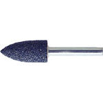 TRUSCO 軸付砥石A トンガリ型 16X幅32X軸6 #36 5本入_