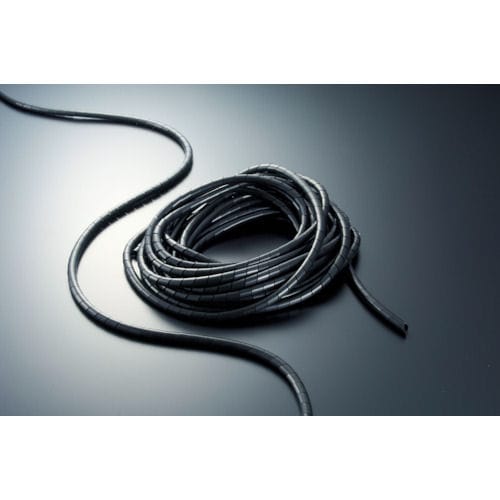 ＴＲＵＳＣＯ　スパイラルチューブ　１０ｍ　結束径９．０～３２．０　黒＿