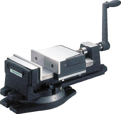 TRUSCO K型ミーリングバイス 回転台付き 100mm_