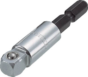 TRUSCO 電動ドライバーソケットアダプタ 首振りタイプ 9.5mm_