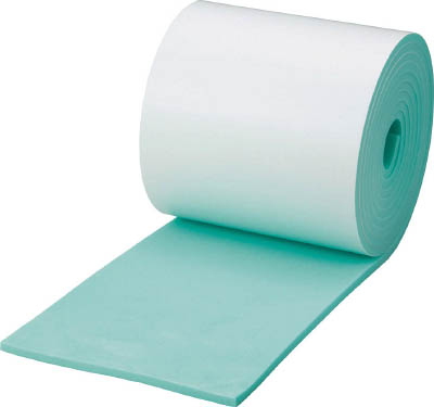 ＴＲＵＳＣＯ　エッジクッションテープ　５０ｍｍＸ２ｍ　グリーン＿